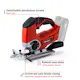Stikksag Einhell PXC TE-JS 18 Li Solo