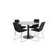 Spisegruppe Venture Home Estelle med 4 Muscot Stoler Polyester