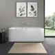 Badkar Duravit Happy D2 Vägg