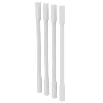 Rekkverksøyle Lundbergs Helsinki for Underligger Hvit 4-pk