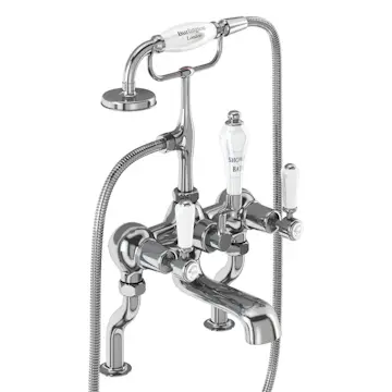 Dusj- og Badekarbatteri Burlington CL15 Kensington