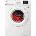 Vaskemaskin med Tørketrommel AEG LWD662P86P Hvit Skånsom Klesvask