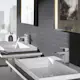 Tvättställsblandare Grohe Eurocube 23127 EcoJoy med Lyftventil