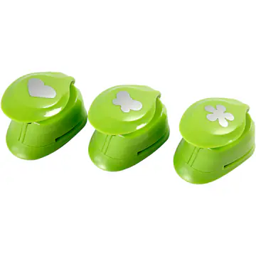 Stansejern Creativ Company Blomst Sommerfugl og Hjerte