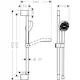 Duschset Hansgrohe Activera Select S 95 2jet EcoSmart