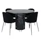 Spisegruppe Venture Home Monte Carlo med 4 Wrigley Stoler