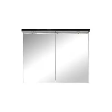 Spegelskåp Arredo Spirit Svart
