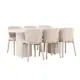 Spisegruppe Venture Home Narvik med 6st Astoria Spisestoler