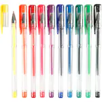 Kulepenn Creativ Company gel Ass Farger Strek 08 mm 10 Ass/1 Pk
