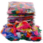 Dun Creativ Company Ass Farger Str 7-8 cm 500 g/1 Pk