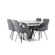 Spisegruppe Venture Home Disa med 4st Rosie Spisestoler