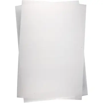 Krympeplast Creativ Company 20x30 cm Matt Transparent 10 ark/1 Pk
