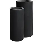 Krukke Lyfco Rund og Høy Sort 2-pk