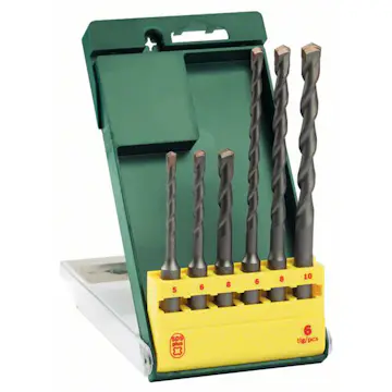 Borrset Bosch Power Tools 6-delars SDS Plus Hammarborrsats