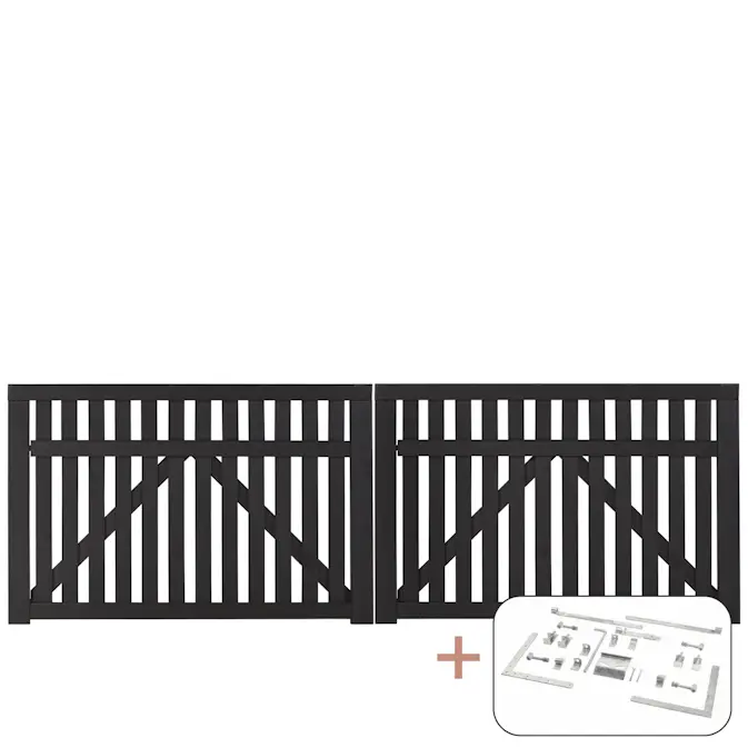 Port PLUS Country Dobbel med Beslag 300x98 cm
