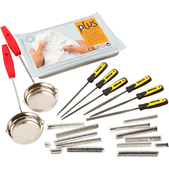 Tinnstøping Creativ Company Project Easykit i leire