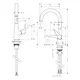 Kjøkkenbatteri Hansgrohe Talis S 220 1jet