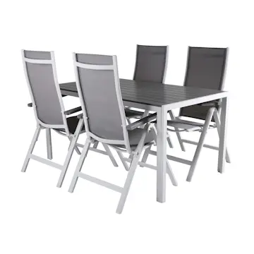 Spisegruppe Venture Home Bundy med 4 Andy Stoler GR21828