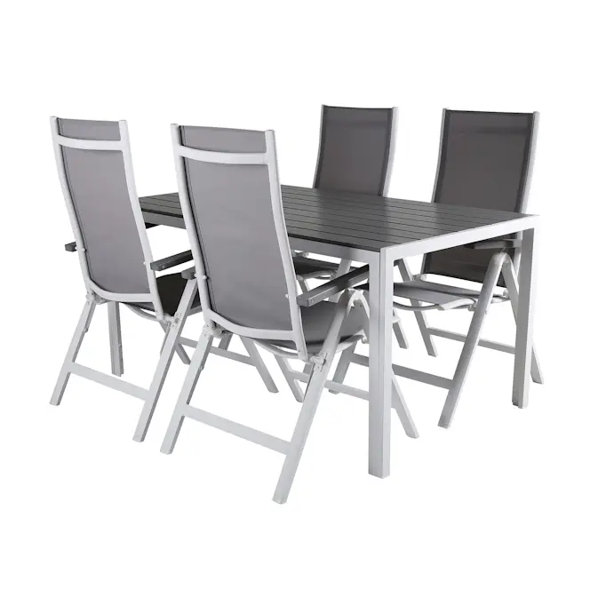 Spisegruppe Venture Home Bundy med 4 Andy Stoler GR21828