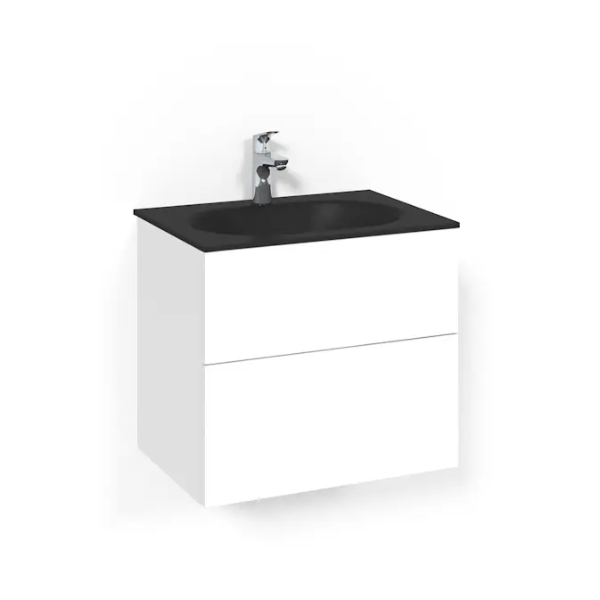 Servantskap Macro Design Crown Push Open med Glasservant