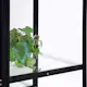 Drivhus Metalcraft 91x51x157 cm Sort Rektangulær