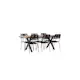 Hagegruppe Venture Home Garcia med 6 Lindos Lenestoler