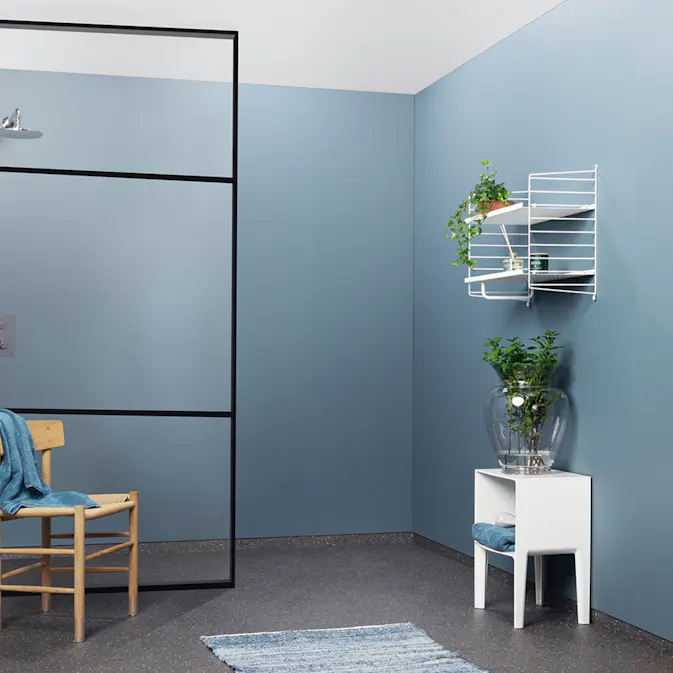 Baderomspanel Fibo 6274-00 Dusty Blue