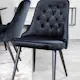 Spisegruppe Venture Home Dipp med 6 Velvet Deluxe Fløyel Stoler