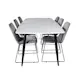 Spisegruppe Venture Home Polar med 6stk Muce Stoler