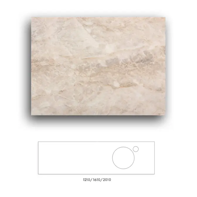 Bänkskiva Macro Design Crown+ Dekton 2010 till Tvättställsskåp Crown