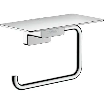 Toalettpapirholder Hansgrohe AddStoris 41772 med Hylle