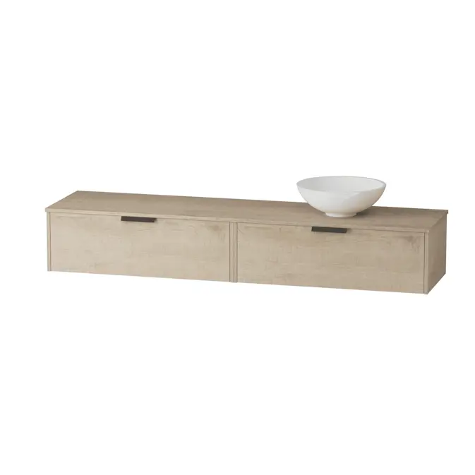 Servantskap FOSSBAD New Block B180 for Benkeplate og Servant