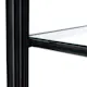 Drivhus Metalcraft 91x51x157 cm Sort Rektangulær