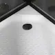 Dusjkabinett Bathlife Betrakta 90x90 Rund C/W Klarglass