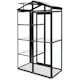 Drivhus Metalcraft 111x61x170 cm Sort Rektangulær
