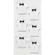 Klistremerker Creativ Company Skjorte Str 33x35 mm 6 St/1 Pk