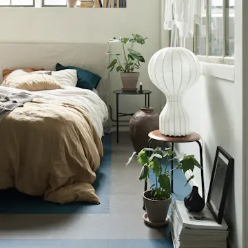 Linoleumgolv Forbo Marmoleum Click Delta Lace 30x30cm med Klicksystem