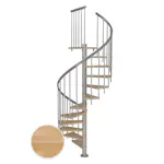 Spiraltrapp Dolle Montréal Bøk Oljet Classic 3