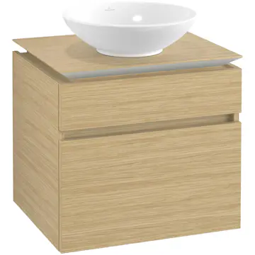 Tvättställsskåp Villeroy & Boch Legato 600 med 2 Lådor för Ytmonterat Tvättställ