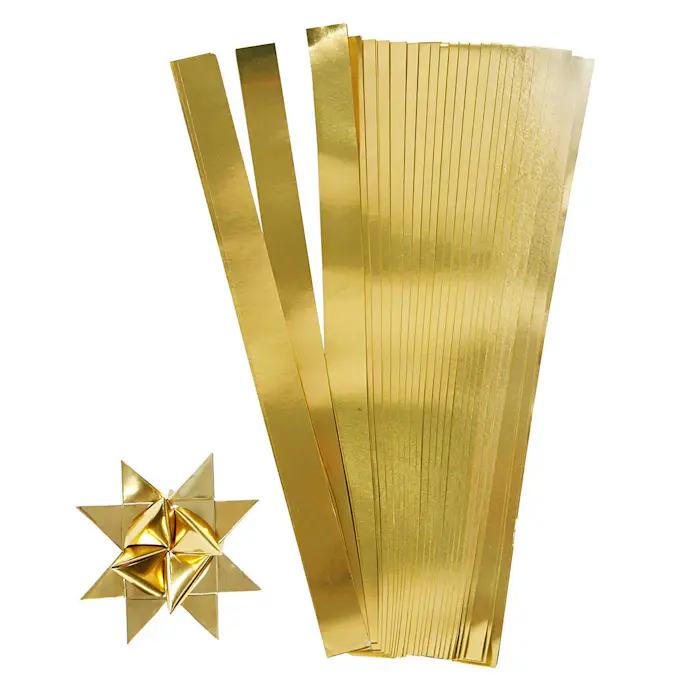 Stjernestrimler Creativ Company LxDxB 45x4,5x1 cm 100 Strimler/1 Pk