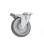 Møbelhjul Habo 4312 med Brems 100 mm