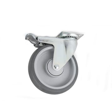 Møbelhjul Habo 4312 med Brems 100 mm