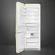 Frittstående Kjøleskap/Fryser Smeg FAB38LCR6 Retro Creme Venstrehengt