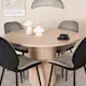Spisegruppe Venture Home med Bianca Spisebord og 4 Elisa Spisestoler