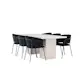 Spisegruppe Venture Home Olga med 6 Selma Stoler