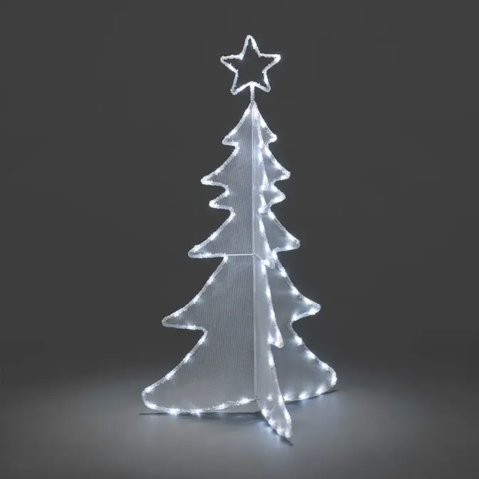 Gransilhouette Gnosjö Konstsmide 80 stk LED