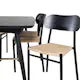 Spisegruppe Venture Home Gold med 6stk Polly Stoler