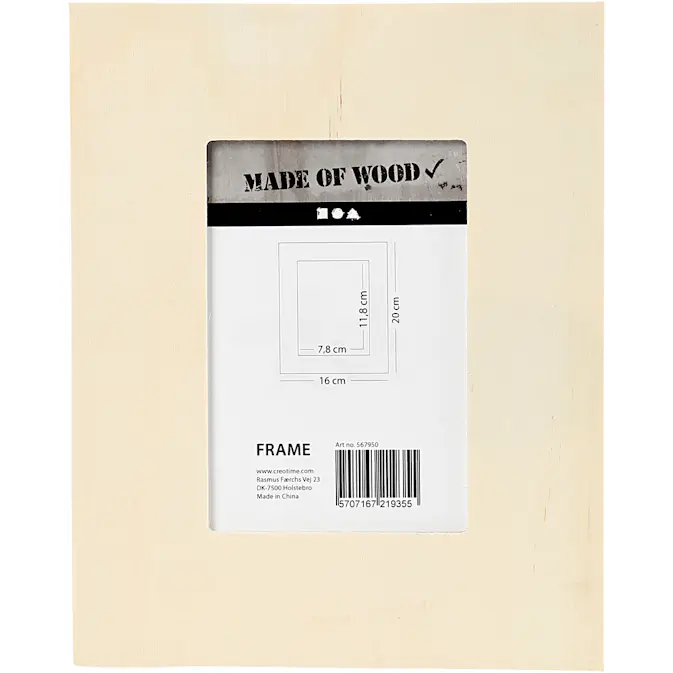 Ramme Creativ Company Str 20x16 cm 1 stk