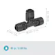 T-kobling Gardena Micro-Drip 13 mm (1/2")