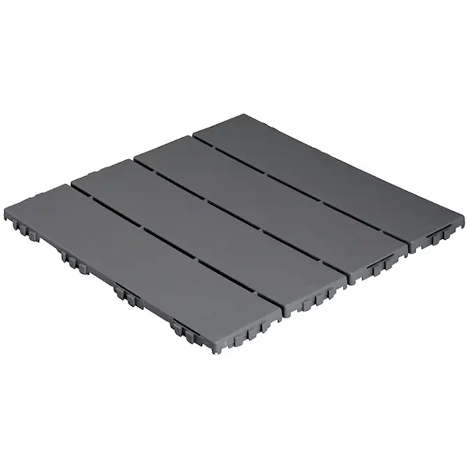 Golvplatta Hestraplattan WoodLook Iron Ore Golvtrall i Plast